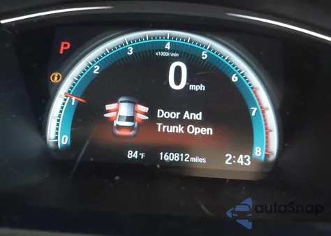 2016 Honda Civic Ex-T из США, поврежденный, VIN 2HGFC1F38GH658438